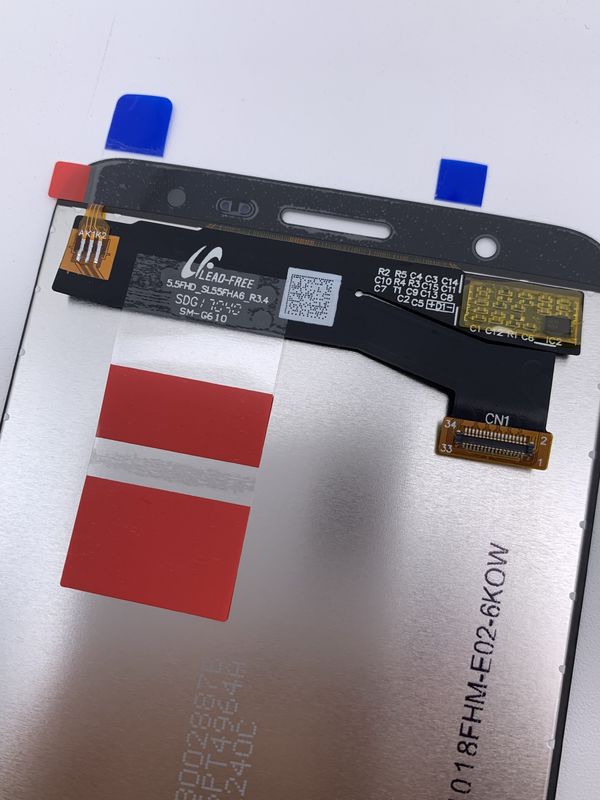 Fabryczny ekran dotykowy LCD Pantalla dla  J7 Prime Phone Display  G610 100% oryginalny nowy pakiet serwisowy LCDS