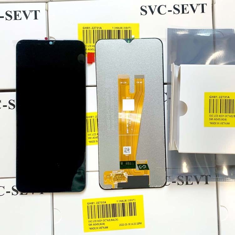 Telefon komórkowy LCDS Pantalla For  A04 Original New Service Pack LCD  A045 Wysokiej jakości wyświetlacz dotykowy