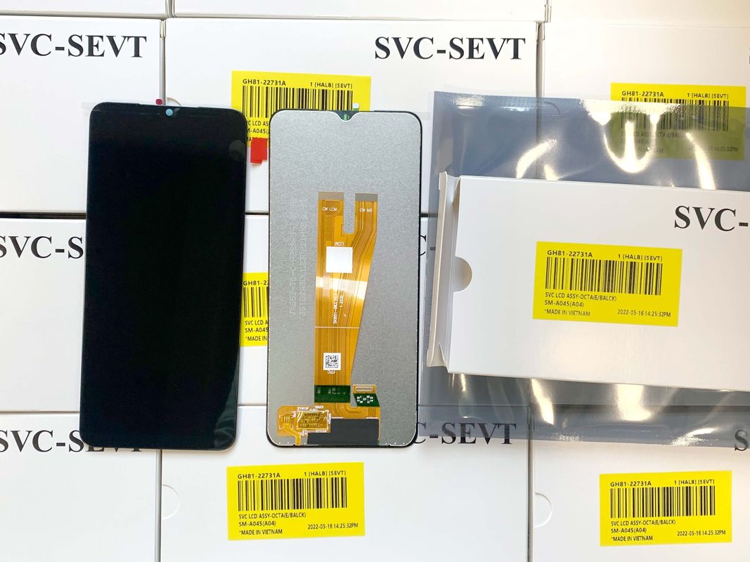 Telefon komórkowy LCDS Pantalla For  A04 Original New Service Pack LCD  A045 Wysokiej jakości wyświetlacz dotykowy