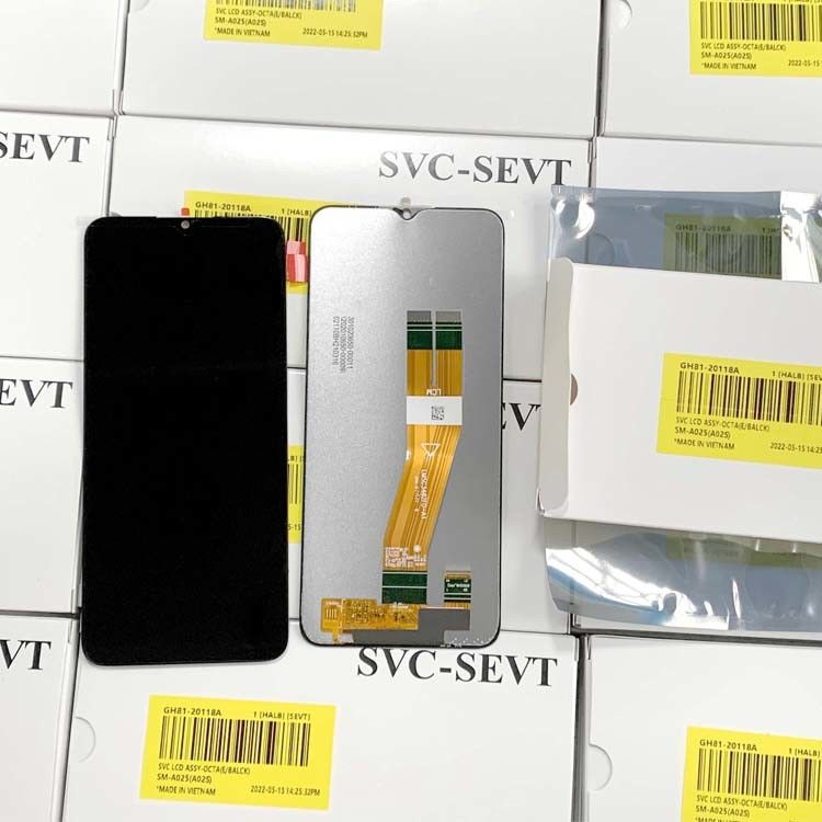 Sprzedaż hurtowa Wysokiej Jakości Ekran LCD Dla  A02S 100% Oryginalny Nowy Pakiet Serwisowy Ekran LCD  A025