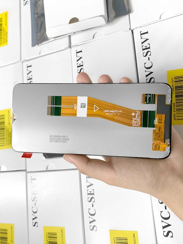100% oryginalny ekran LCD dla telefonów komórkowych  A03S Service Pack LCDS  A037 Wysokiej jakości wyświetlacz telefonu