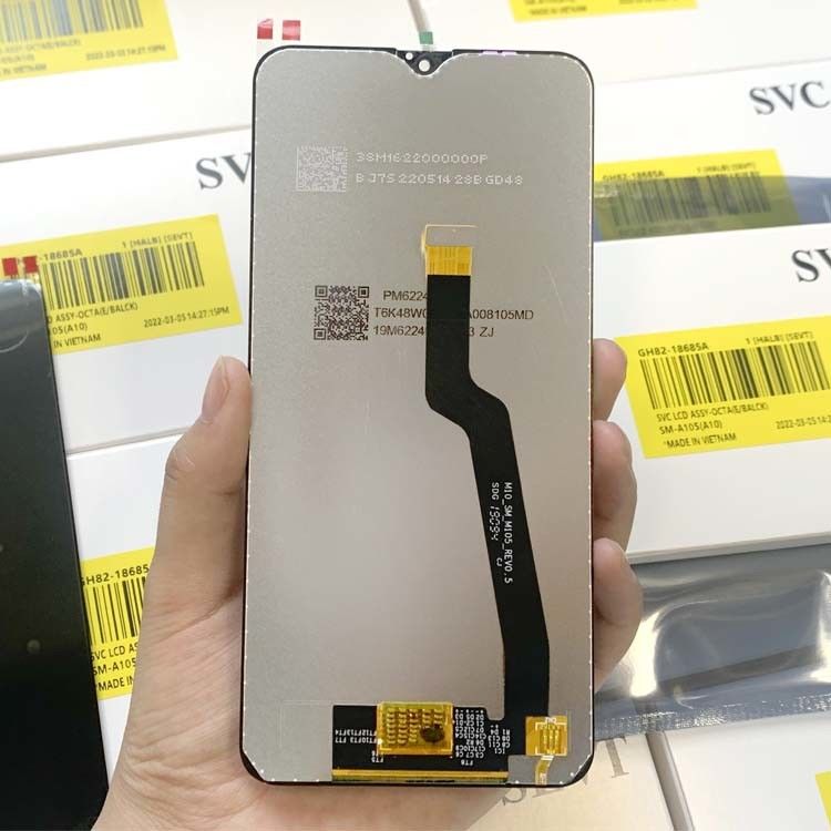 A10 Lcd LCD For  A105 Wholesale Oryginalny nowy pakiet serwisowy LCDS  A10 Ekran telefonu komórkowego Pantalla