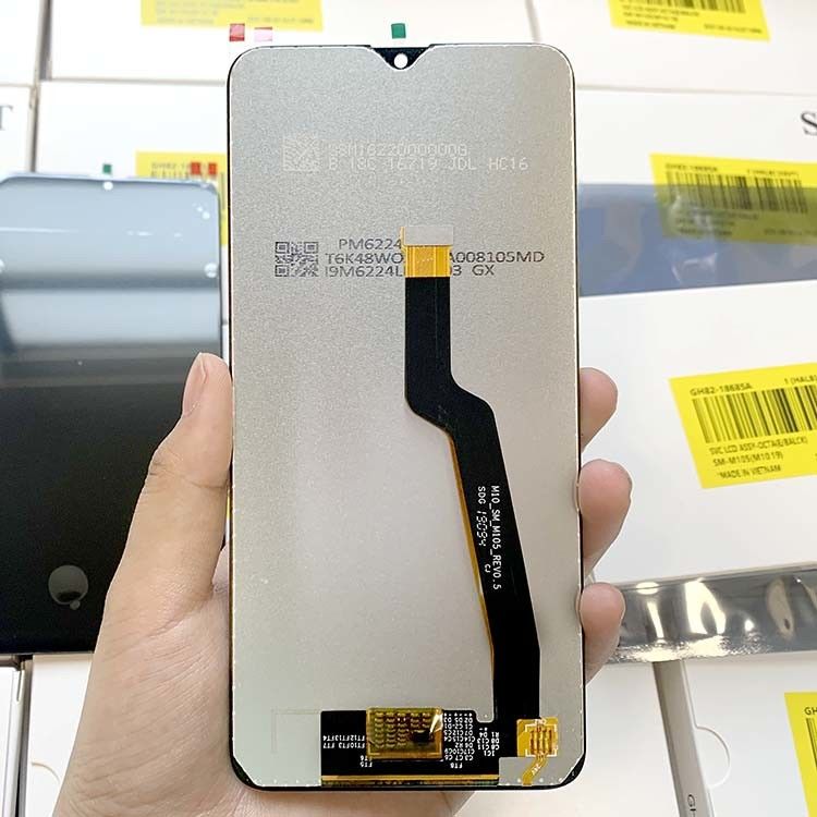 M10 LCD Ekran LCD Pantalla Dla  M10 Oryginalny pakiet serwisowy LCDS  M105 Telefon komórkowy Touch Digitizer
