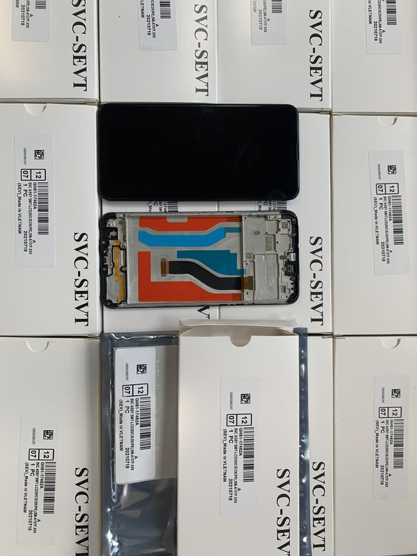 Całkowity oryginalny ekran LCD A107 z ramką do  a10s Pantalla  A107 Service Pack LCDS Display