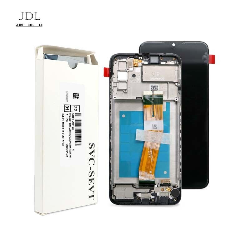 Sprzedaż hurtowa A02S LCD lcd z ramą Do  A02S Wytwórnia wyświetlacz ekranu dotykowego  A025 Service Pack LCDS spodnie