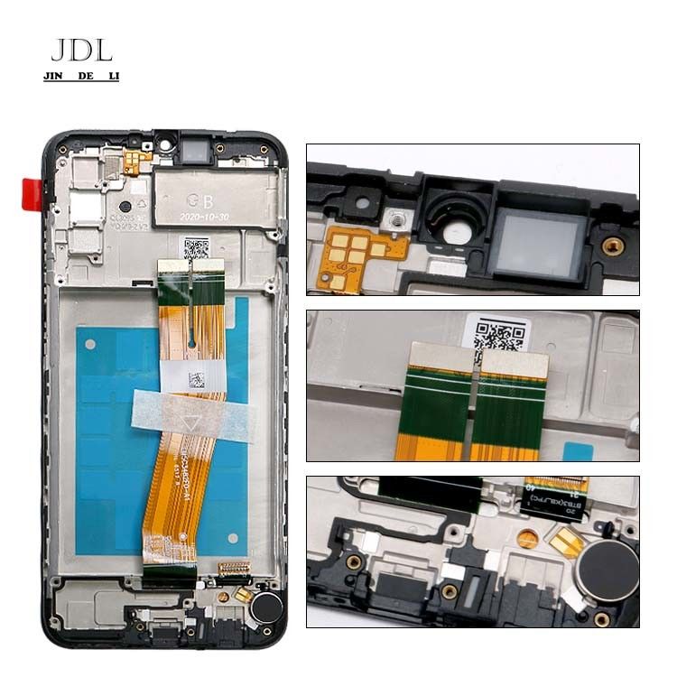 Sprzedaż hurtowa A02S LCD lcd z ramą Do  A02S Wytwórnia wyświetlacz ekranu dotykowego  A025 Service Pack LCDS spodnie