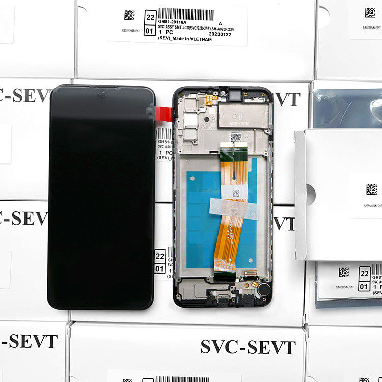 Sprzedaż hurtowa A02S LCD lcd z ramą Do  A02S Wytwórnia wyświetlacz ekranu dotykowego  A025 Service Pack LCDS spodnie