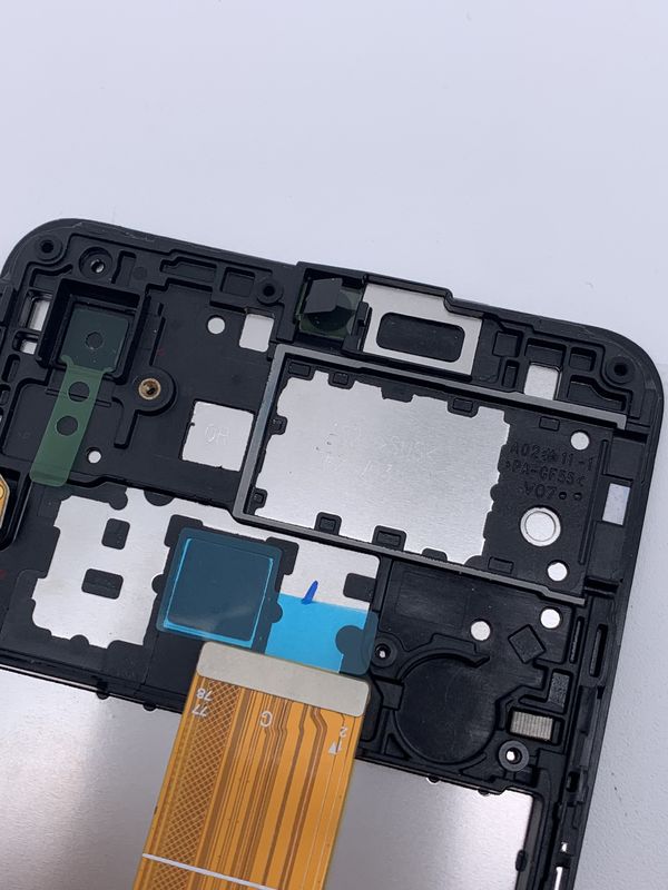 Wyświetlacz LCD A02 z ramą dla  A022 oryginalny ekran dotykowy cyfryzator Pantalla  A02 Service Pack LCDS