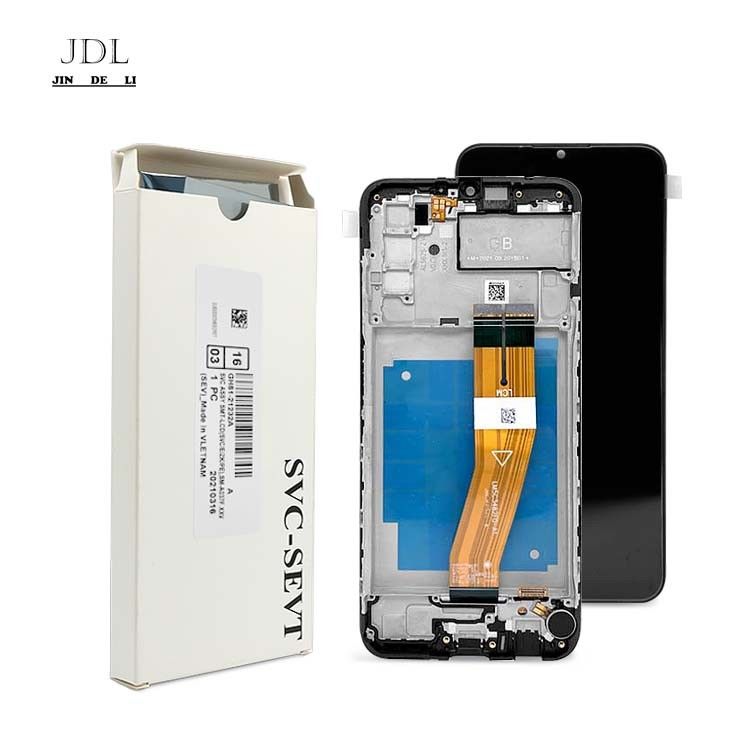 Oryginalny pakiet serwisowy A03S LCD z ramką dla  a03s Ekran telefonu komórkowego  A037 wysokiej jakości Pantalla