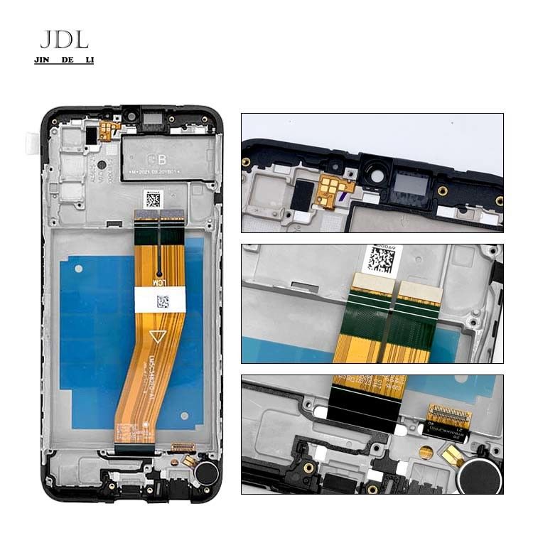 Oryginalny pakiet serwisowy A03S LCD z ramką dla  a03s Ekran telefonu komórkowego  A037 wysokiej jakości Pantalla