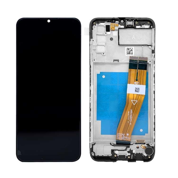 A03 LCD lcd With Frame For  a03 Wholesale Mobile Phone Screen A035 Oryginalny pakiet serwisowy