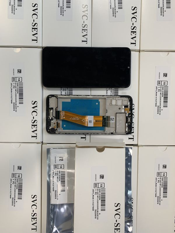 A03 LCD lcd With Frame For  a03 Wholesale Mobile Phone Screen A035 Oryginalny pakiet serwisowy