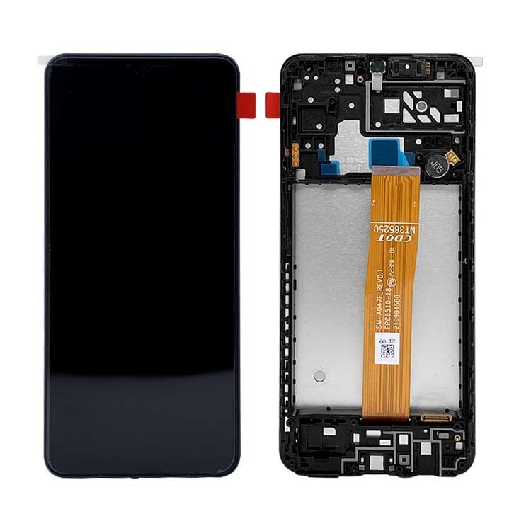 A04S LCD LCD z ramką dla  a04s oryginalny pakiet serwisowy LCDS  A047 ekran telefonu komórkowego wyświetlacz Pantalla