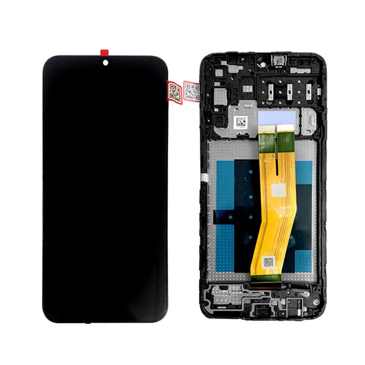 A14 4G LCD z ramą dla telefonów komórkowych  A145P Touch Pantalla  A145R Service Pack Ekran LCDS