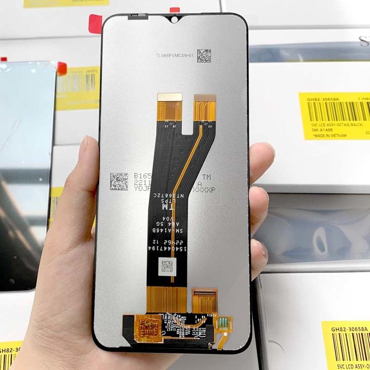 Sprzedaż hurtowa A14 5G LCD LCD Do  A14 Oryginalny Telefon Ekran dotykowy Pantalla  A146P Service Pack LCDS