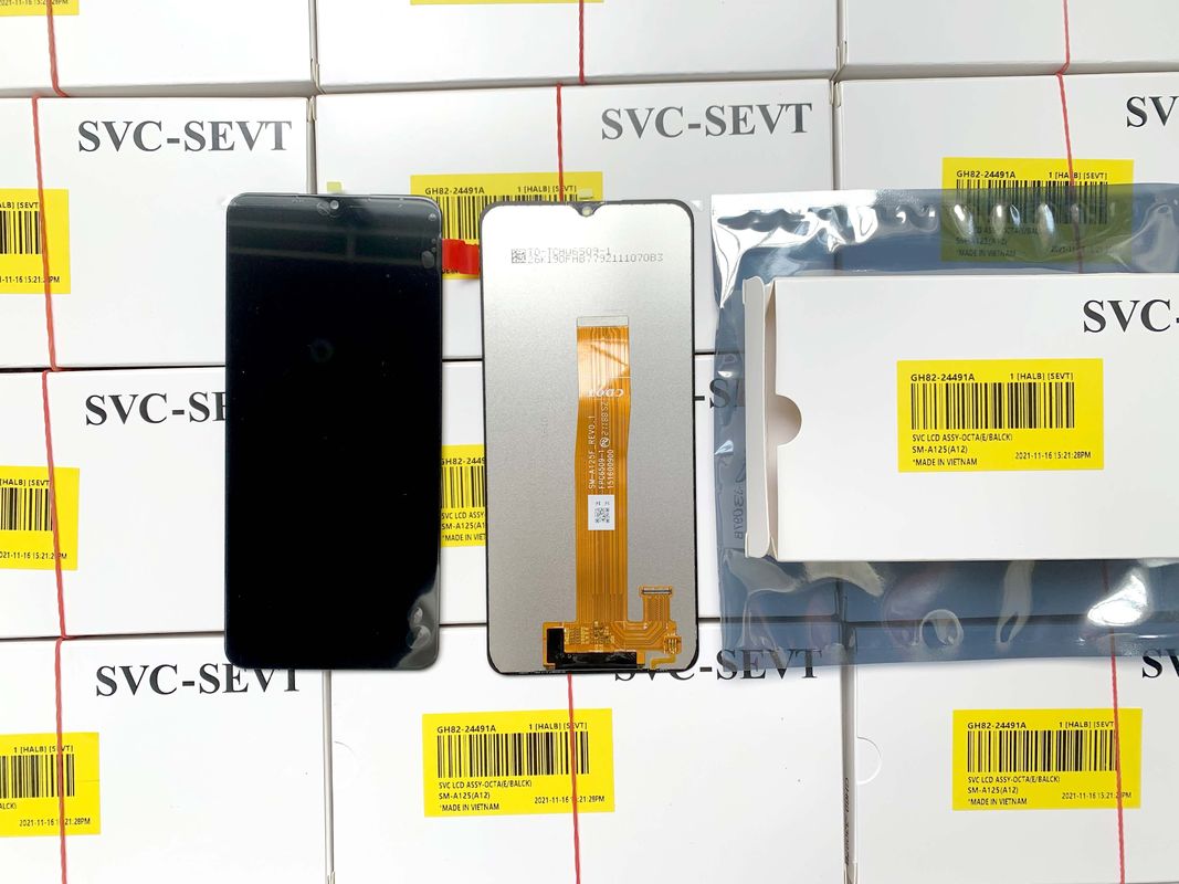 Czarny A12 LCD zamiennik mobilnego wyświetlacza Wysyłka EMS FEDEX UPS DHL TNT