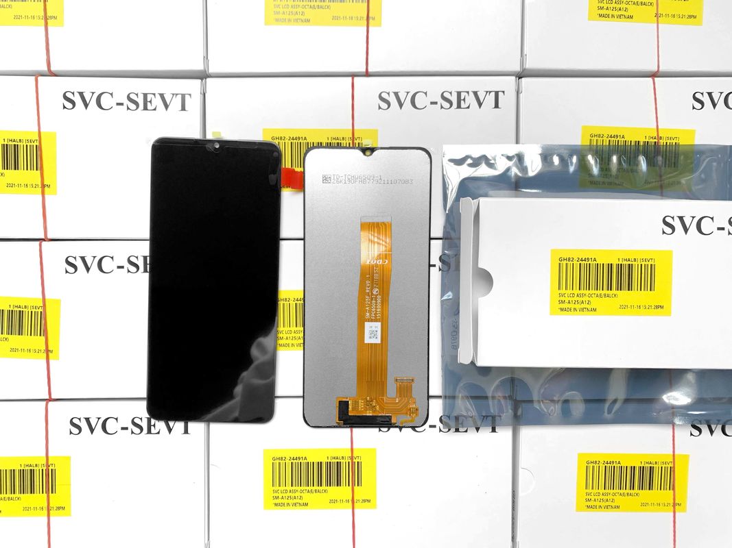 Czarny A12 LCD zamiennik mobilnego wyświetlacza Wysyłka EMS FEDEX UPS DHL TNT
