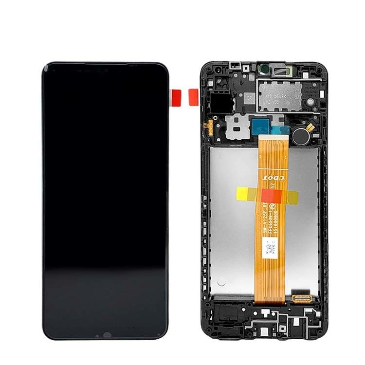 A12/A125 oryginalny zestaw serwisowy LCD bez ramki dla   a04e LCD display