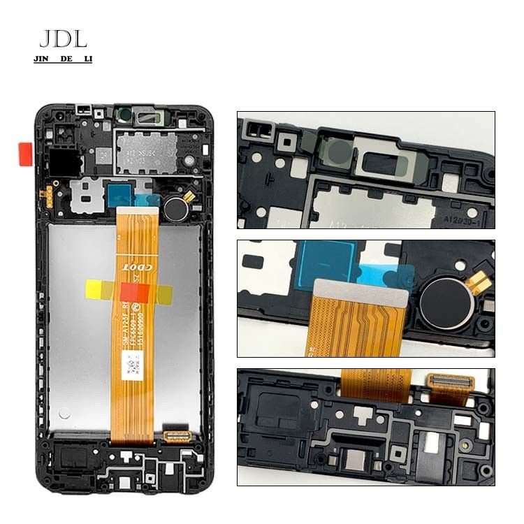 A12/A125 oryginalny zestaw serwisowy LCD bez ramki dla   a04e LCD display