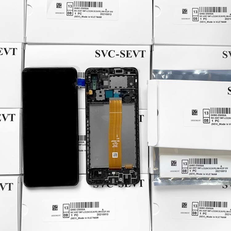 Profesjonalny wysokiej jakości oryginalny pakiet serwisowy LCD A022 Core telefon komórkowy LCD komórkowy wyświetlacz LCD dla  A01 Core