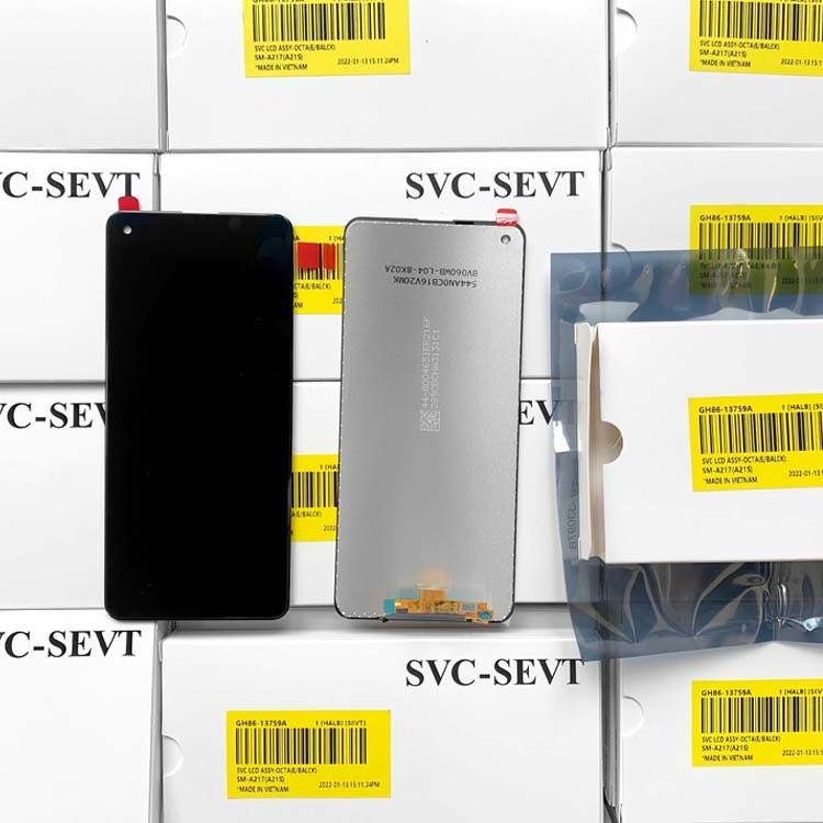 Rodzaj produktu Oryginalny pakiet serwisowy LCD bez ramki do ekranu dotykowego  A21s SM-A217