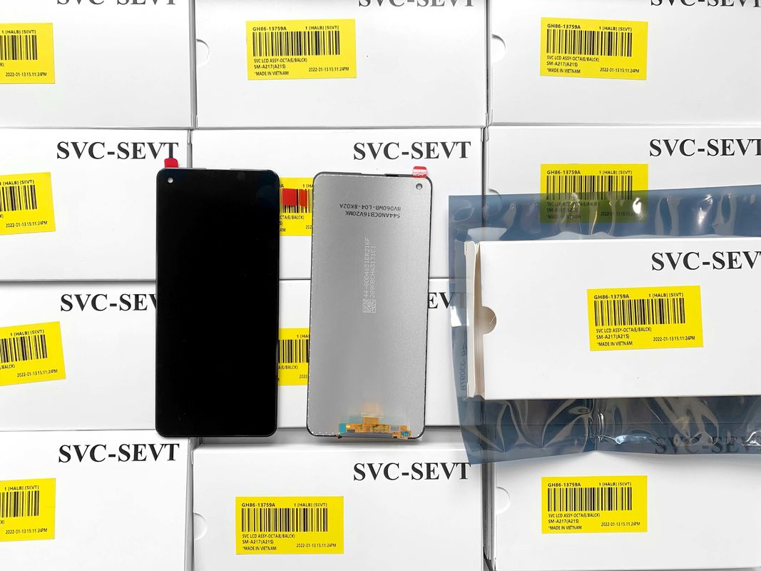 Rodzaj produktu Oryginalny pakiet serwisowy LCD bez ramki do ekranu dotykowego  A21s SM-A217