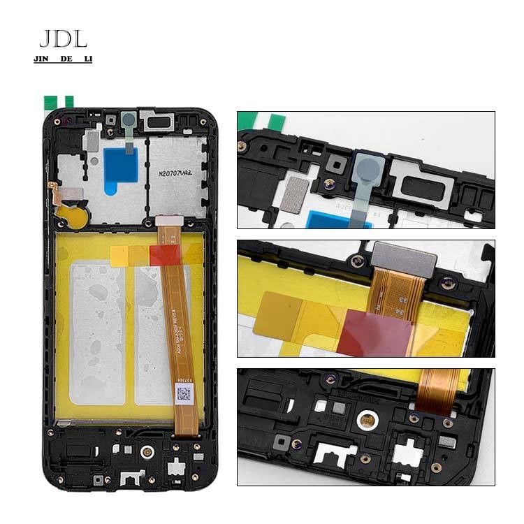 100% oryginalny nowy telefon LCD + ramka dla  A20e A202 Mobilny ekran wyświetlacz  A10e A102 Service Pack LCDS