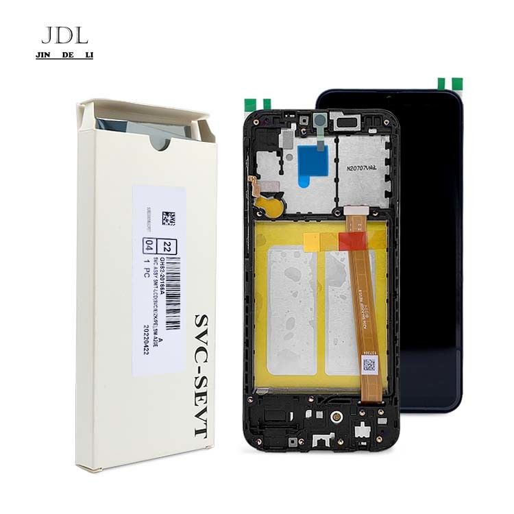 100% oryginalny nowy telefon LCD + ramka dla  A20e A202 Mobilny ekran wyświetlacz  A10e A102 Service Pack LCDS