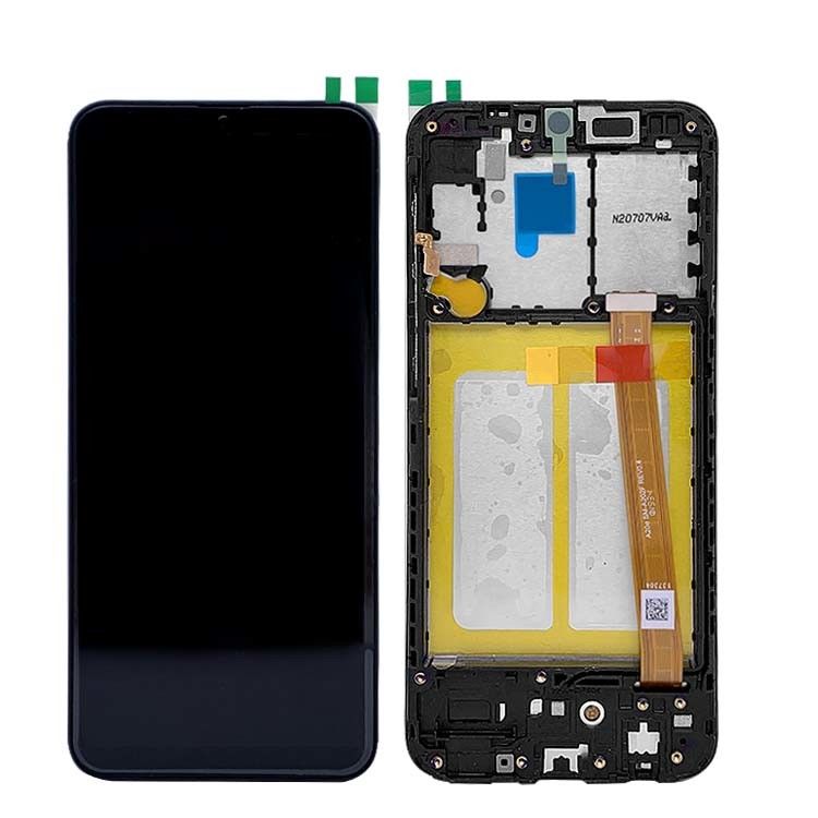100% oryginalny nowy telefon LCD + ramka dla  A20e A202 Mobilny ekran wyświetlacz  A10e A102 Service Pack LCDS