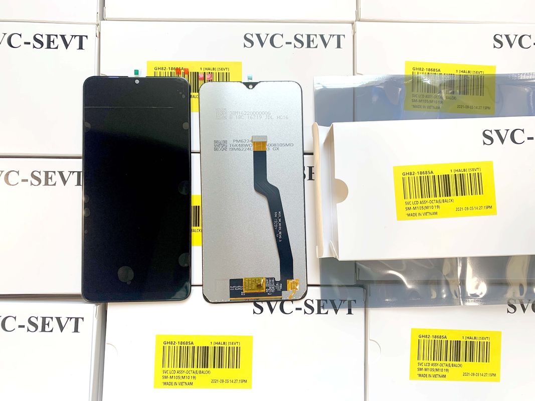 LCD  M105 LCD bez ramy Opakowanie Szczegóły oryginalny pakiet serwisowy Pudełko z pianą