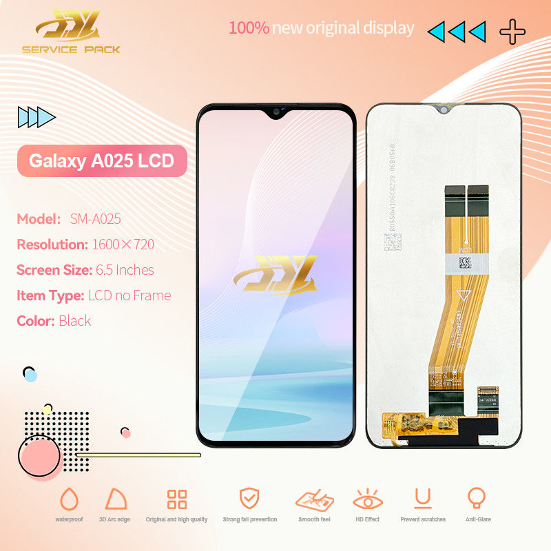 Oryginalny ekran A03S Zastąpienie LCD bez ramki 0,08kg 1600X720 pikseli Pantalla LCD Telefonowe ekrany fabryki