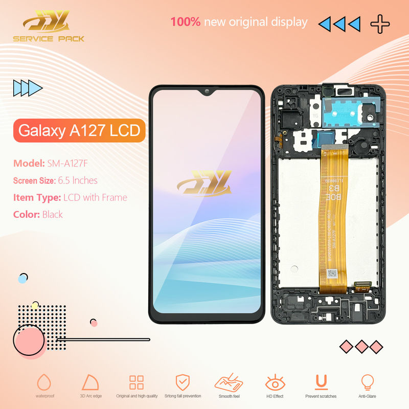 A127 lcd z ramką Dla  a127 Oryginalny nowy pakiet serwisowy Mobilny ekran wyświetlacz  A12 Nacho Touch Pantalla